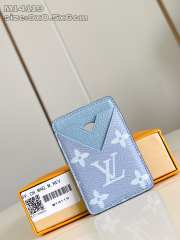 Uubags Louis Vuitton M14119 Porte-Cartes Magnet Card Holder In Blue 6.5x9.5x0.5 cm - 5