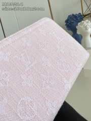Uubags Louis Vuitton M13214 Zippy Wallet Monogram Denim Washed Pink 19.5x10.5x2.5cm - 3