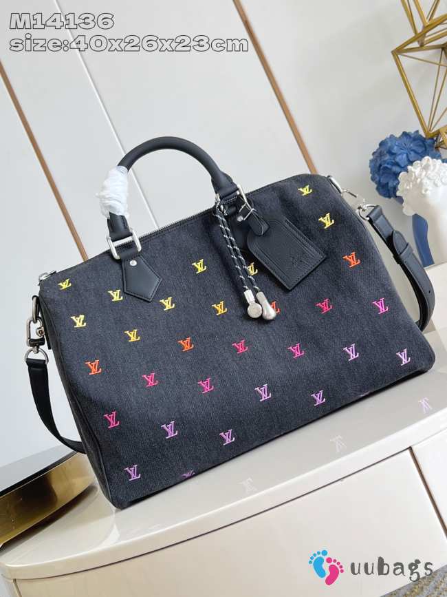 Uubags Louis Vuitton M14136 Speedy Bandoulière Bag Orange With Gradient Effect 40x26x23cm  - 1