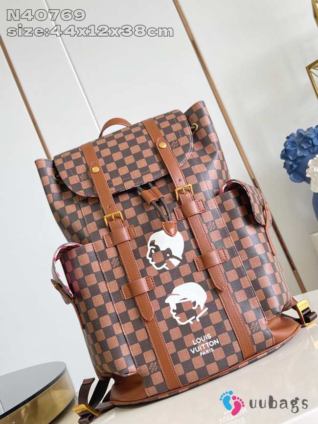 Uubags Louis Vuitton N40769 Christopher PM Backpack 38x44x21cm - 1