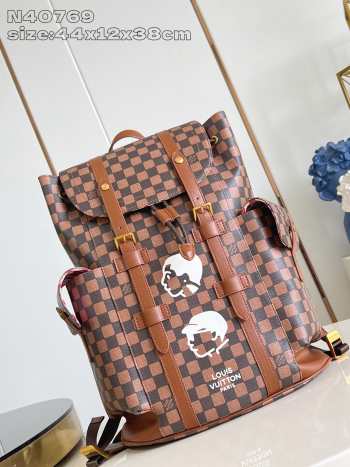 Uubags Louis Vuitton N40769 Christopher PM Backpack 38x44x21cm