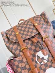 Uubags Louis Vuitton N40769 Christopher PM Backpack 38x44x21cm - 3