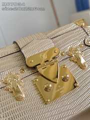 Uubags Louis Vuitton N85695 Petite Malle Bag In Beige 20x12.5x5cm - 6