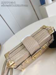 Uubags Louis Vuitton N85695 Petite Malle Bag In Beige 20x12.5x5cm - 5