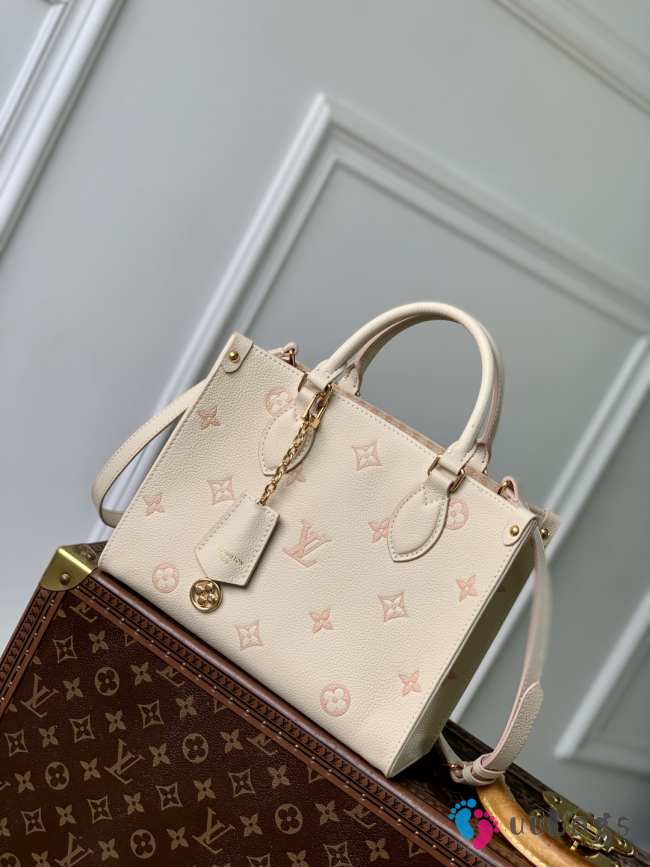Uubags Louis Vuitton M14403 OnTheGo PM Bag Eden Color 25x19x11.5cm - 1