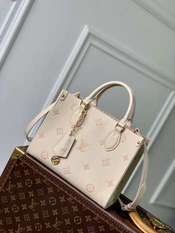 Uubags Louis Vuitton M14403 OnTheGo PM Bag Eden Color 25x19x11.5cm