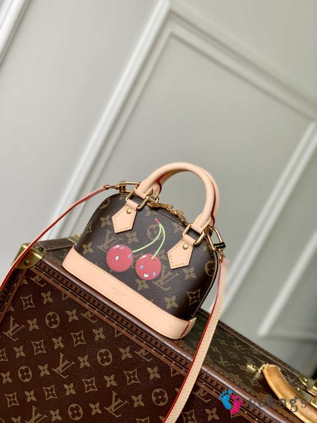 Uubags Louis Vuitton M13416 Alma LV x TM Nano Bag Material Monogram Canvas 18x12x8cm - 1