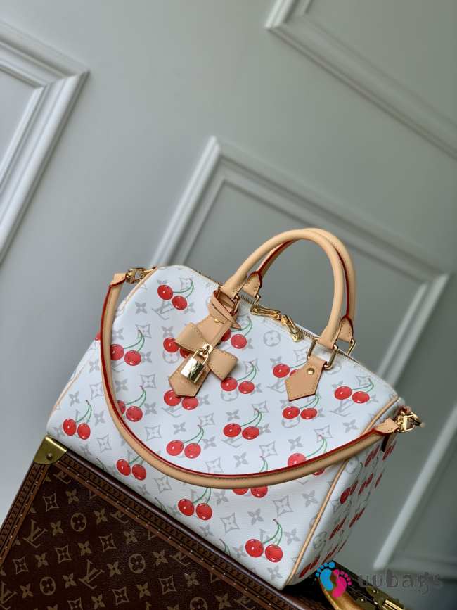 Uubags Louis Vuitton M14238 Speedy Soft 30 LV x TM Bag 21x17x30cm - 1