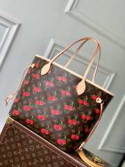 Uubags Louis Vuitton M13263 Neverfull MM LV x TM Bag 31x28x14cm - 1