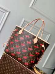 Uubags Louis Vuitton M13263 Neverfull MM LV x TM Bag 31x28x14cm - 3
