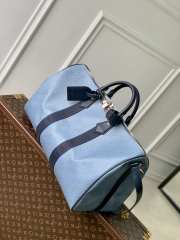 Uubags Louis Vuitton M14837 Keepall Bandoulière Bag In Blue 50x29x23cm - 6