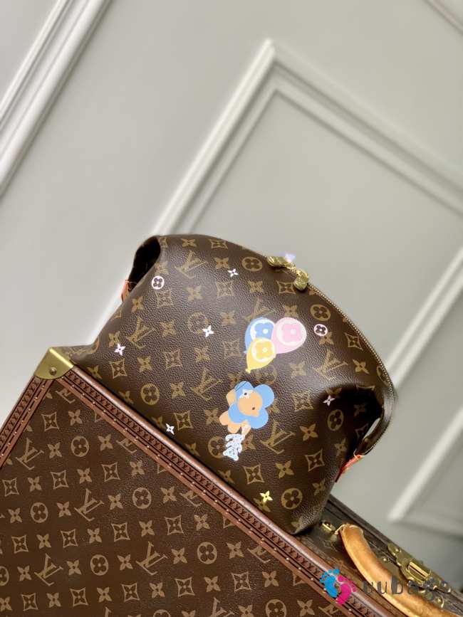 Uubags Louis Vuitton M14891 Cosmetic Pouch GM Material Monogram Canvas 27x18x9cm - 1