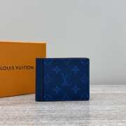Uubags Louis Vuitton M30299 Multiple Wallet Taigarama In Navy Blue 11.5x9x1.5cm - 1