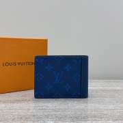 Uubags Louis Vuitton M30299 Multiple Wallet Taigarama In Navy Blue 11.5x9x1.5cm - 6