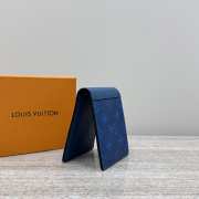 Uubags Louis Vuitton M30299 Multiple Wallet Taigarama In Navy Blue 11.5x9x1.5cm - 5