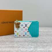 Uubags Louis Vuitton M14171 LV x TM Romy Card Holder In Kabira Blue 12x0.8x8cm - 1