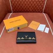 Uubags Louis Vuitton M82764 Capucines Wallet In Black 13.5x9.5x3cm - 6