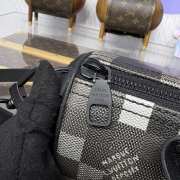 Uubags Louis Vuitton M14919 Keepall Shoulder Bag In Black 25x15x11cm - 2