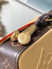 Uubags Louis Vuitton M14063 Music Player Bag Cowhide and Monogram Canvas 10.5x18.5x4.5cm - 4