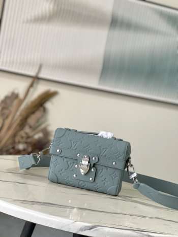 Uubags Louis Vuitton M13870 Soul Trunk Bag In Misty Lake Green 19x15x7cm