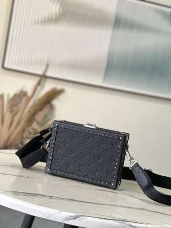 Uubags Louis Vuitton M12876 Clutch Box Bag In Black 24x16.5x8cm