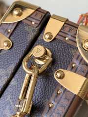 Uubags Louis Vuitton M11118 Handle Trunk Bag Leather Handle 24x16.5x8cm - 3