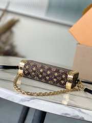 Uubags Louis Vuitton M23572 Vanity Case Ebony 18.5x10.2x5cm - 2