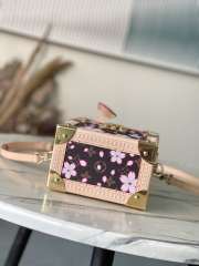 Uubags Louis Vuitton M14173 LV x TM Camera Box Bag Sakura Brown 17.5x21.5x10.5cm - 5