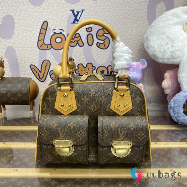 Uubags Louis Vuitton Manhattan PM Monogram Bag 28x21x14cm - 1