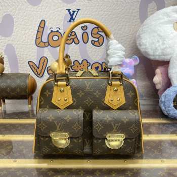 Uubags Louis Vuitton Manhattan PM Monogram Bag 28x21x14cm
