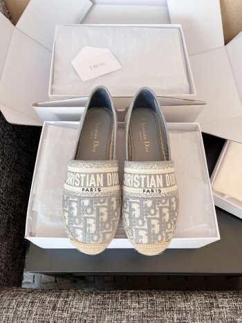 Uubags Dior Oblique Granville Espadrille Slip-On 01