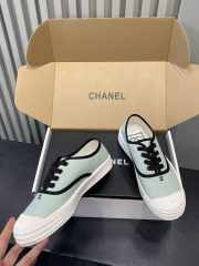 Uubags Chanel Lace Up Shoes Fabric 01 - 4