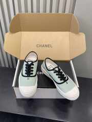 Uubags Chanel Lace Up Shoes Fabric 01 - 2