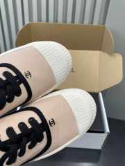 Uubags Chanel Lace Up Shoes Fabric 02 - 2