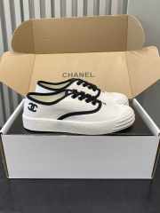 Uubags Chanel Lace Up Shoes Fabric 04 - 5