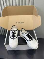 Uubags Chanel Lace Up Shoes Fabric 04 - 6