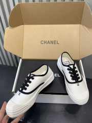 Uubags Chanel Lace Up Shoes Fabric 04 - 2