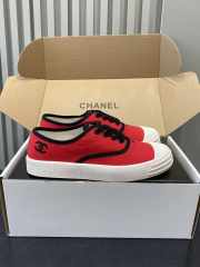 Uubags Chanel Lace Up Shoes Fabric 05 - 5