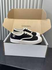 Uubags Chanel Lace Up Shoes Fabric 06 - 6
