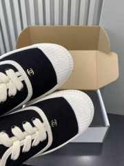 Uubags Chanel Lace Up Shoes Fabric 06 - 4