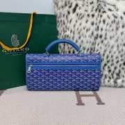 Uubags Goyard Saint Léger green backpack blue 34x15x37cm - 5