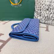 Uubags Goyard Saint Léger green backpack blue 34x15x37cm - 3