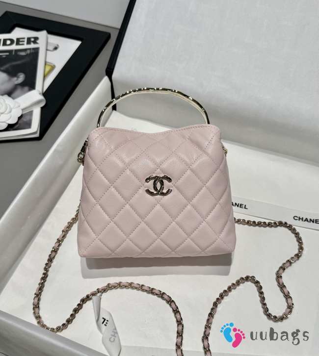 Uubags Chanel 25s Coco Rush Bag in Light Pink 14x19x7cm - 1