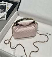 Uubags Chanel 25s Coco Rush Bag in Light Pink 14x19x7cm - 4