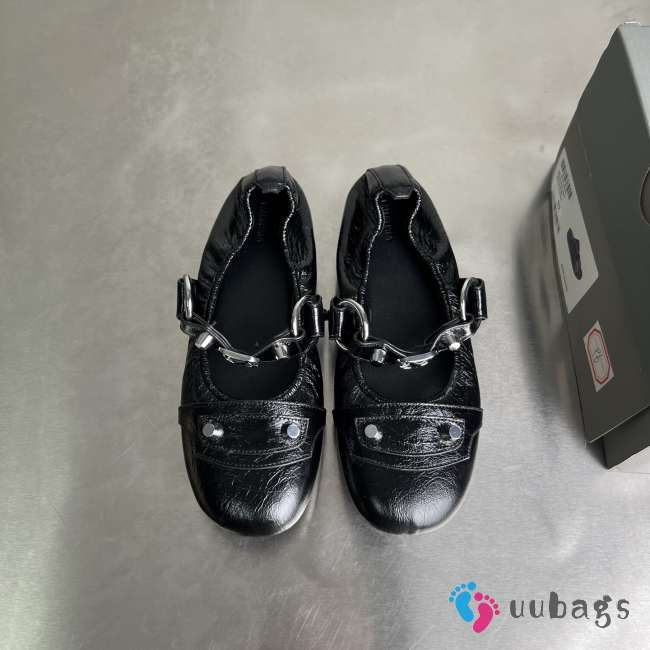 Uubags Balenciaga City Ballerina in black Arena lambskin  - 1