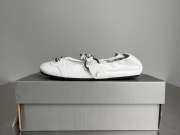 Uubags Balenciaga City Ballerina in white Arena lambskin - 2
