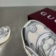 Uubags Gucci cub3d sneaker in white and silver  - 4