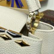 Uubags Louis Vuitton M12135 Capucines MM Bag In Cream 31.5x20x11cm - 3