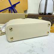 Uubags Louis Vuitton M12135 Capucines MM Bag In Cream 31.5x20x11cm - 5