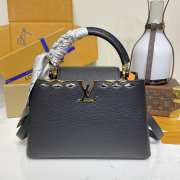 Uubags Louis Vuitton M12135 Capucines MM Bag In Black 31.5x20x11cm - 1